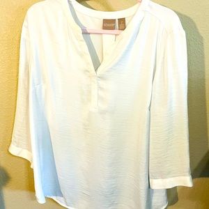 Chico’s white blouse sz 2
